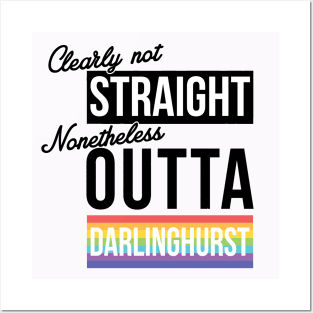 (Clearly Not) Straight (Nonetheless) Outta Darlinghurst Posters and Art